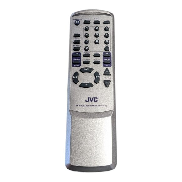 JVC RM-SRCEX30A Remote Control for CD Portable Component System - Tested - Picture 1 of 7